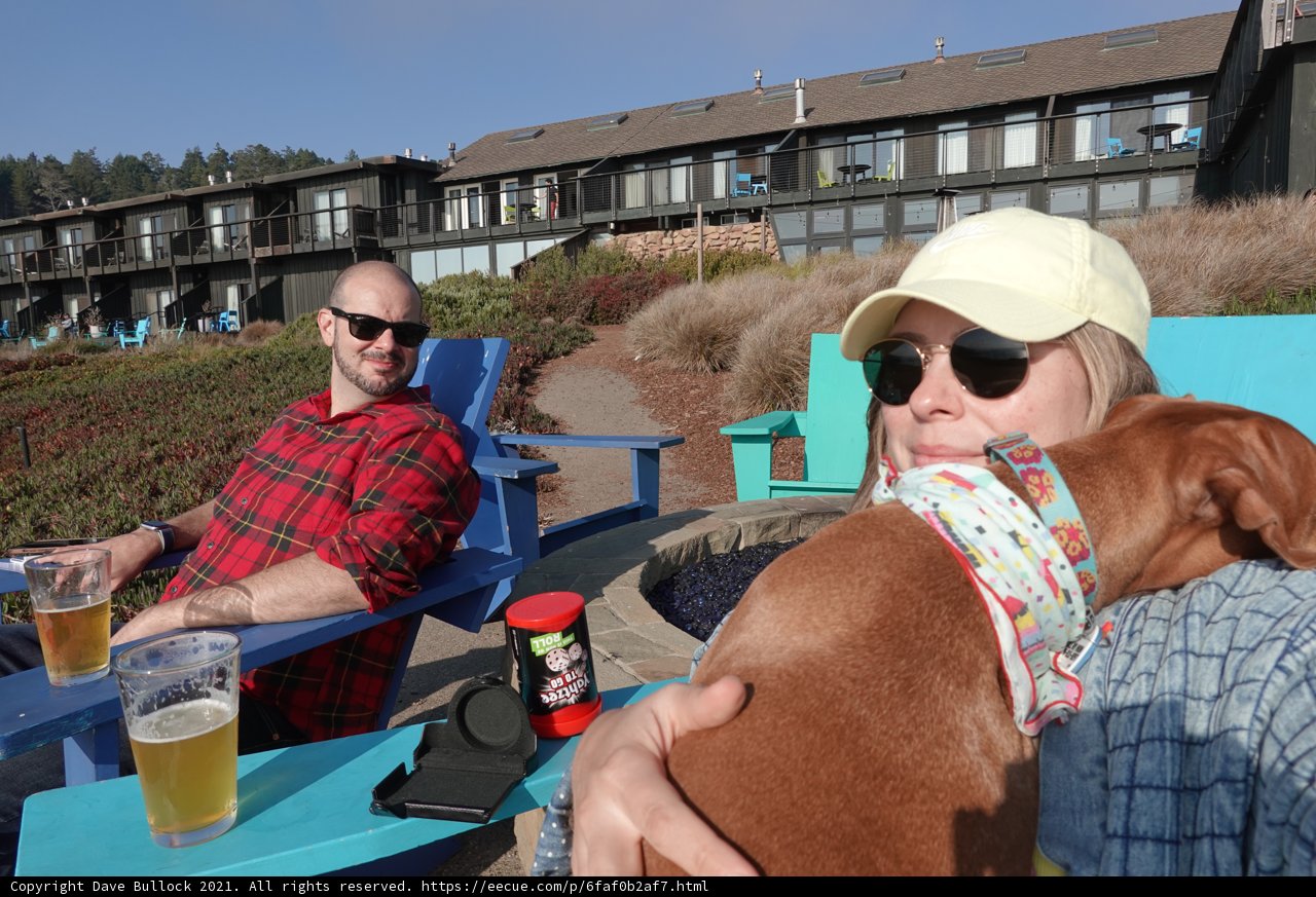 A Relaxing Afternoon with Lori, Dave, and Their Pup