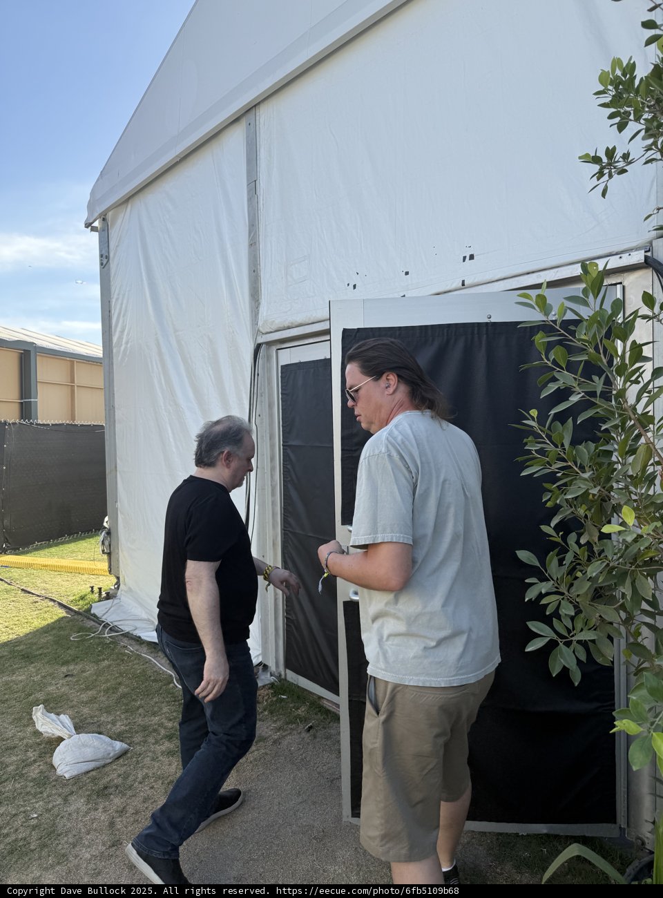 Moments Before the Show