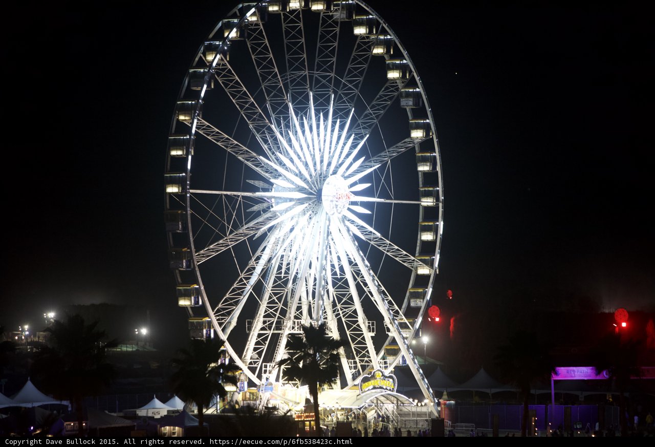 Illuminated Ferris Wheel