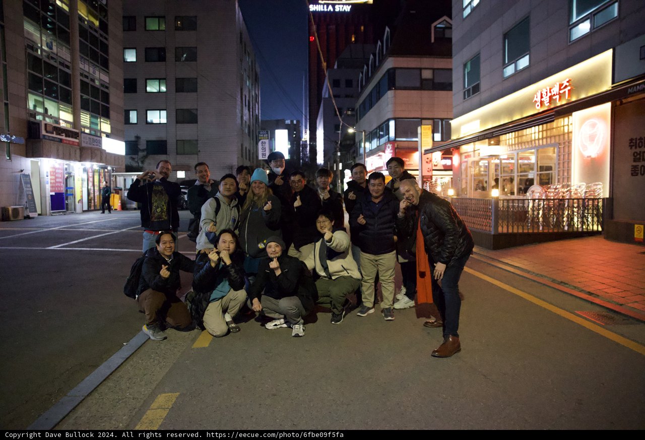 Nocturnal Vibrance: Street Life in the Heart of Korea