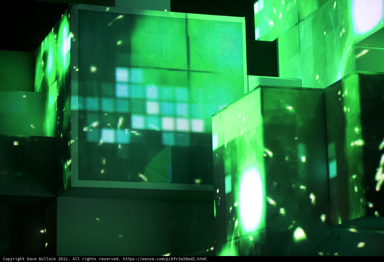 Green Crystal Cube
