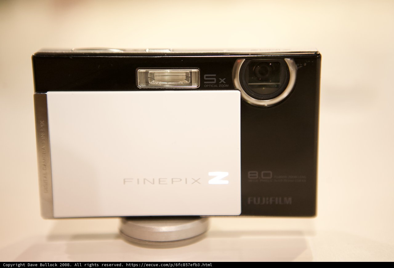 Digital Camera in White Case