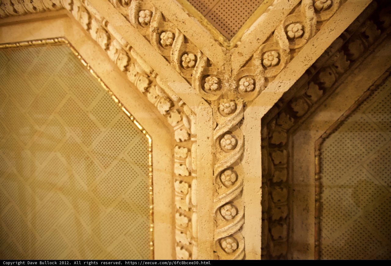 Ornate Cornice of the Grand Staircase