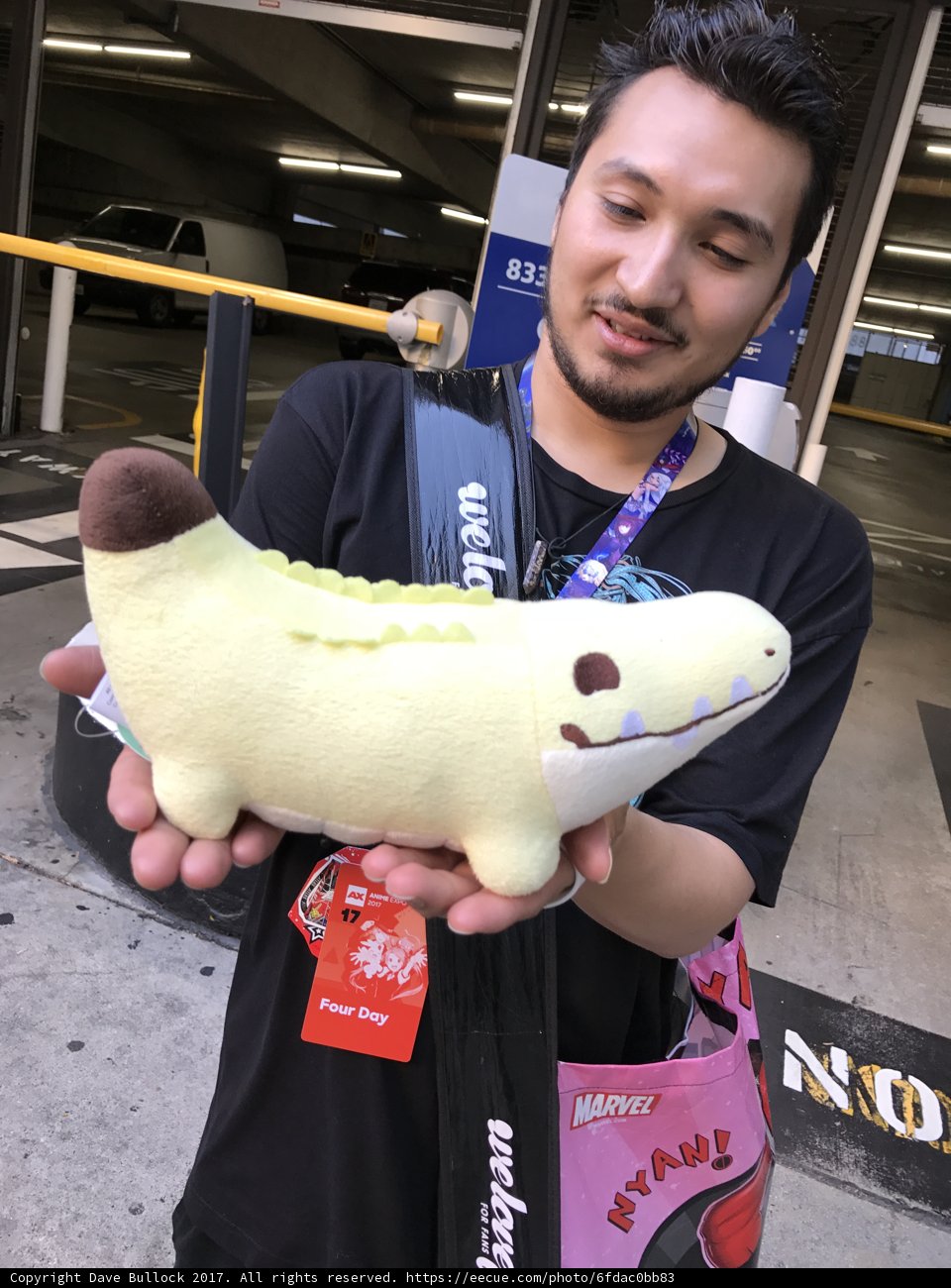 Man and His Plush Toy