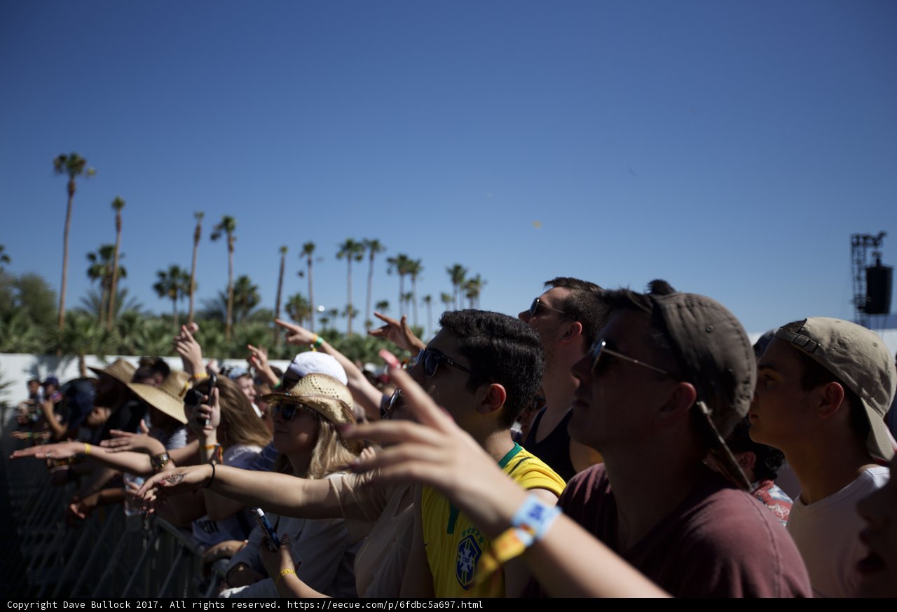 Hands Up at Coachella