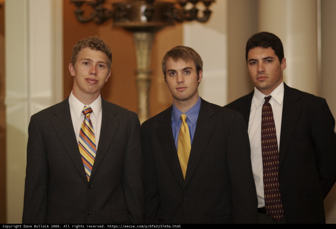 Three Men in Sharp Suits