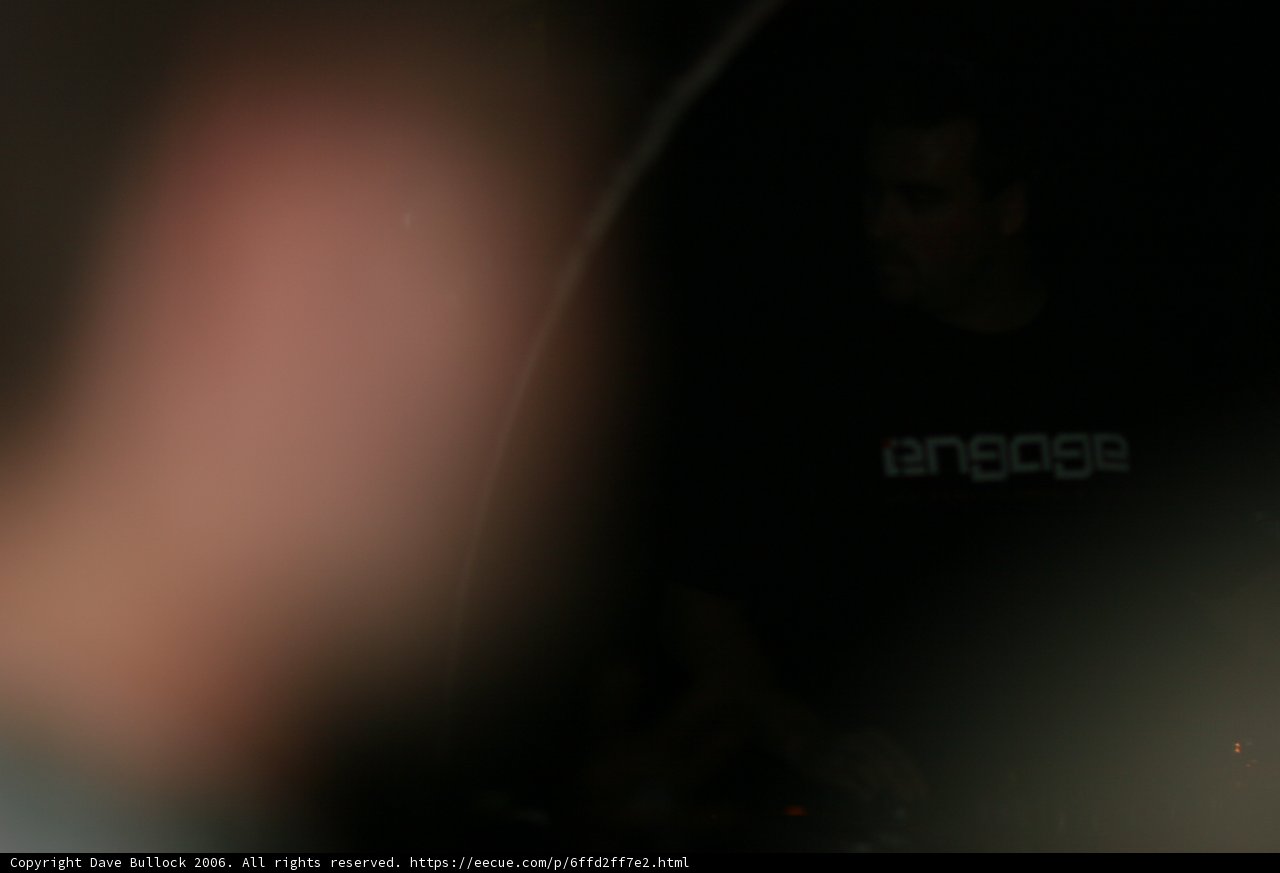 Obscured Figure in the Dark