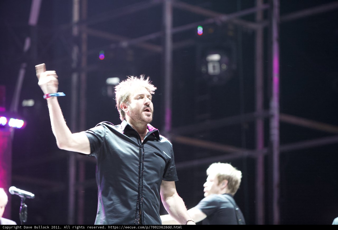 Simon Le Bon Rocks Coachella Stage
