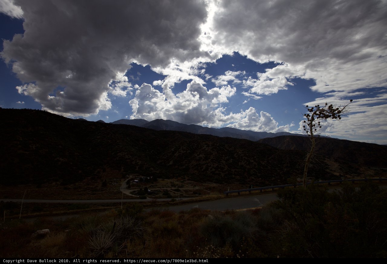 Cloud-covered Mountains