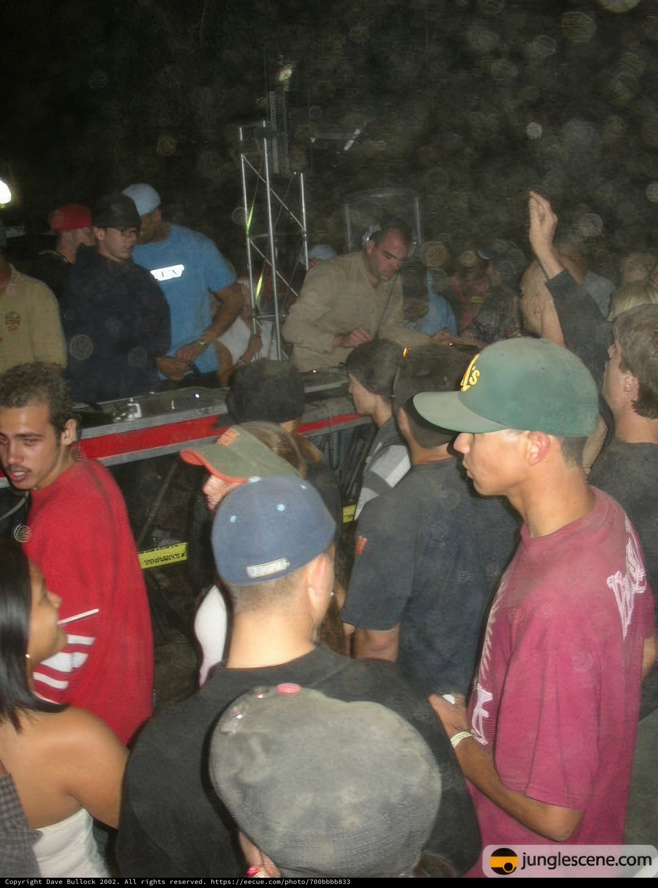 Nighttime Concert Crowd with Edge