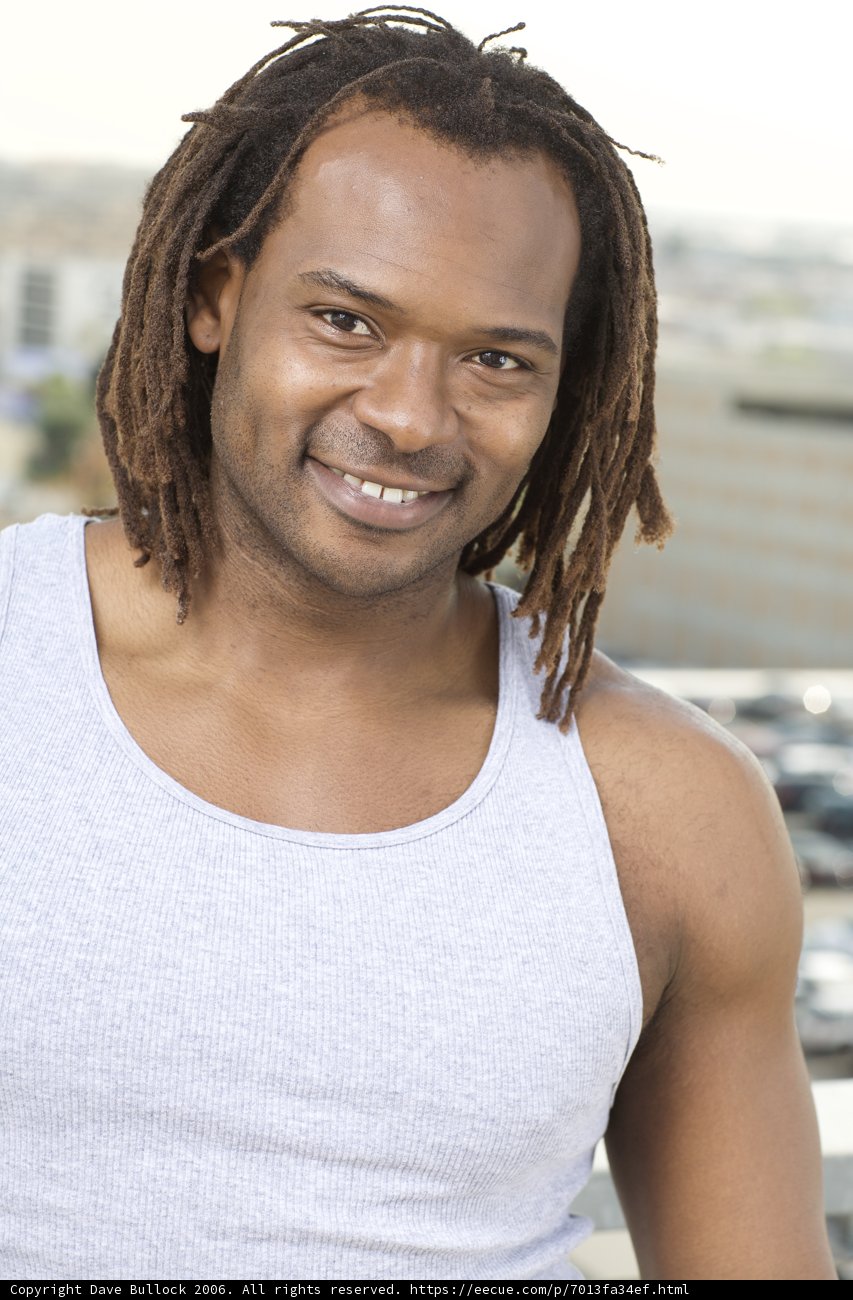 Happy James M with Dreadlocks