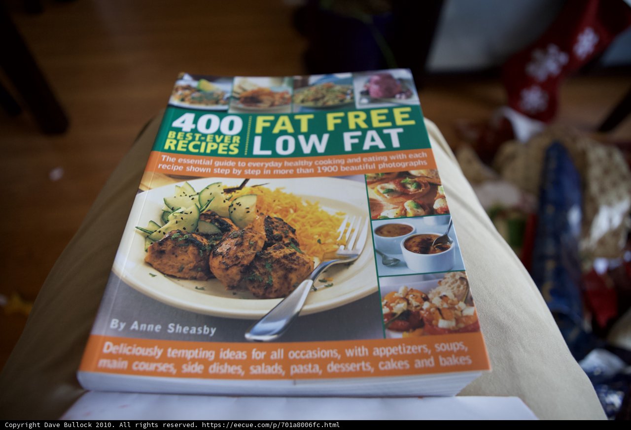400 Fat Free Recipes Low Fat Cookbook Advertisement