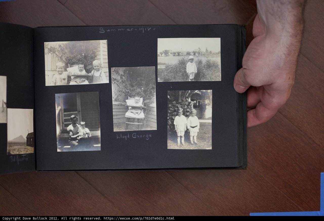 Family Collage with Historical Figures