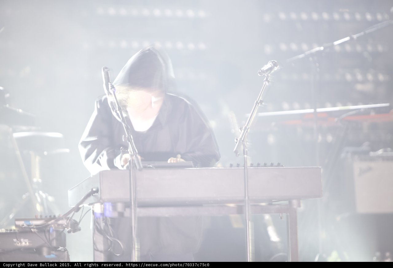 Hooded Performer at Keys