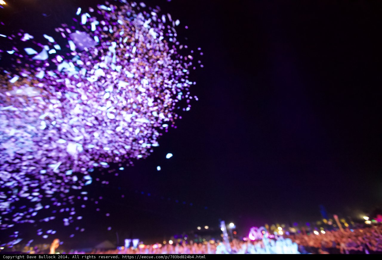 Fireworks and Lighting at Coachella