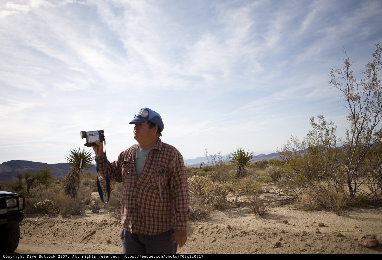 Desert Explorer Filming the Mojave Wilderness