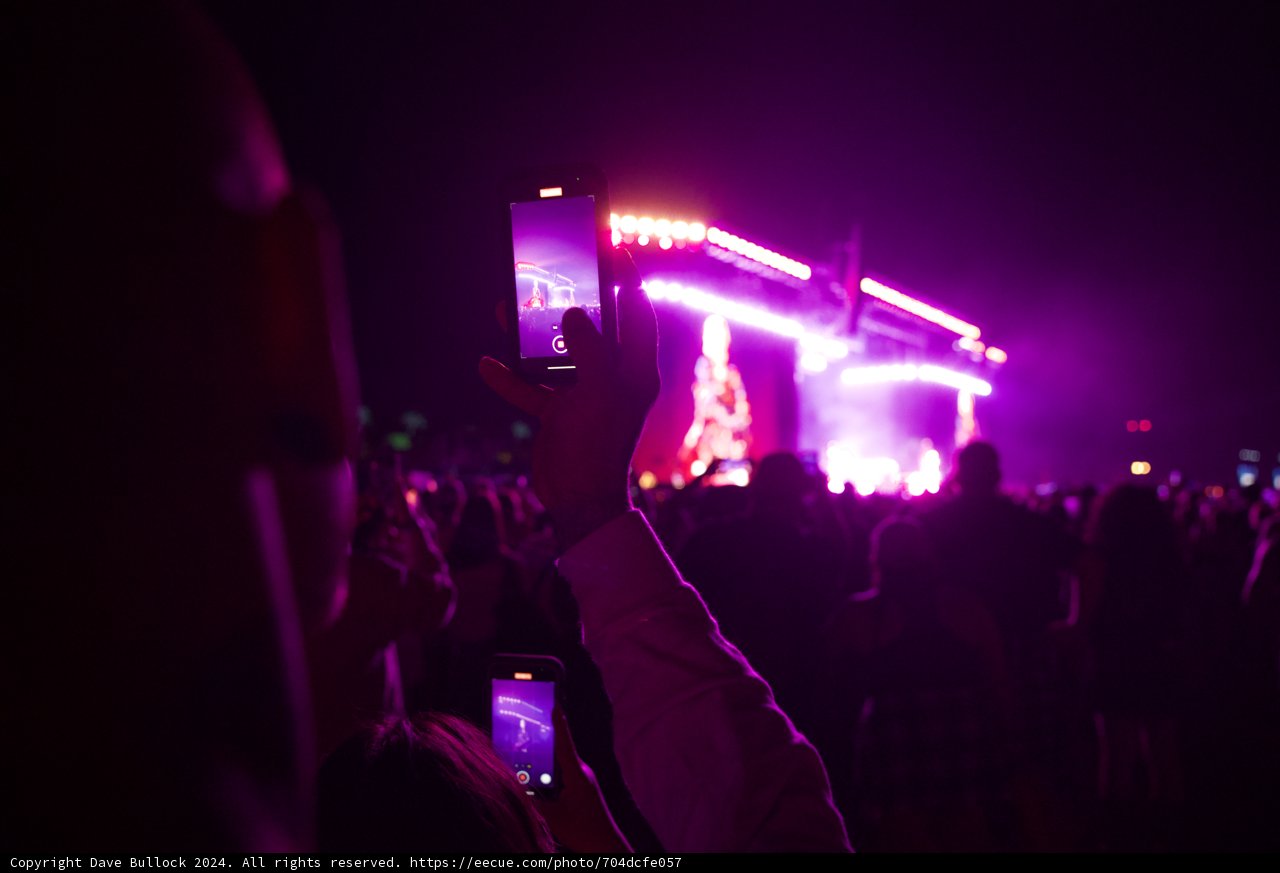 Digital Glow: Capturing Coachella 2024