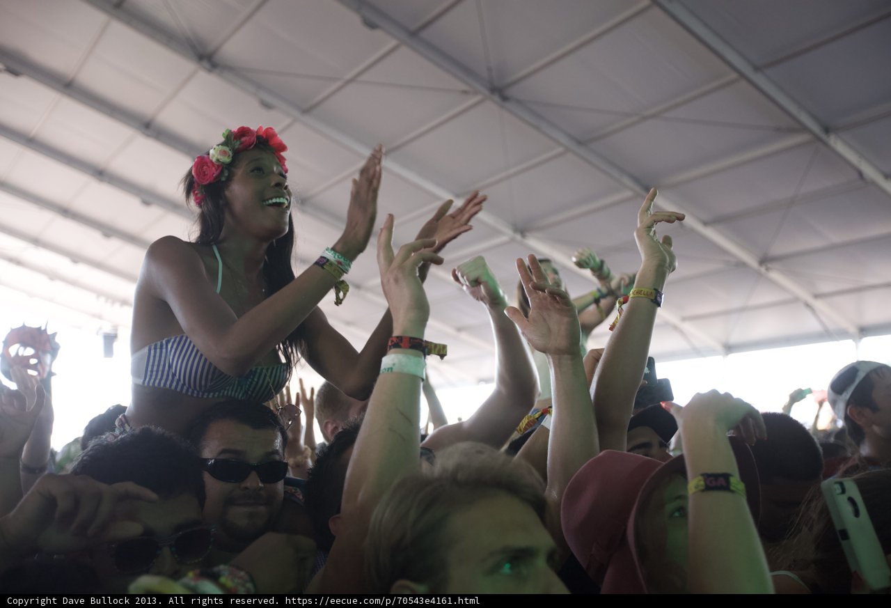 Bikini Babe Rocks Coachella