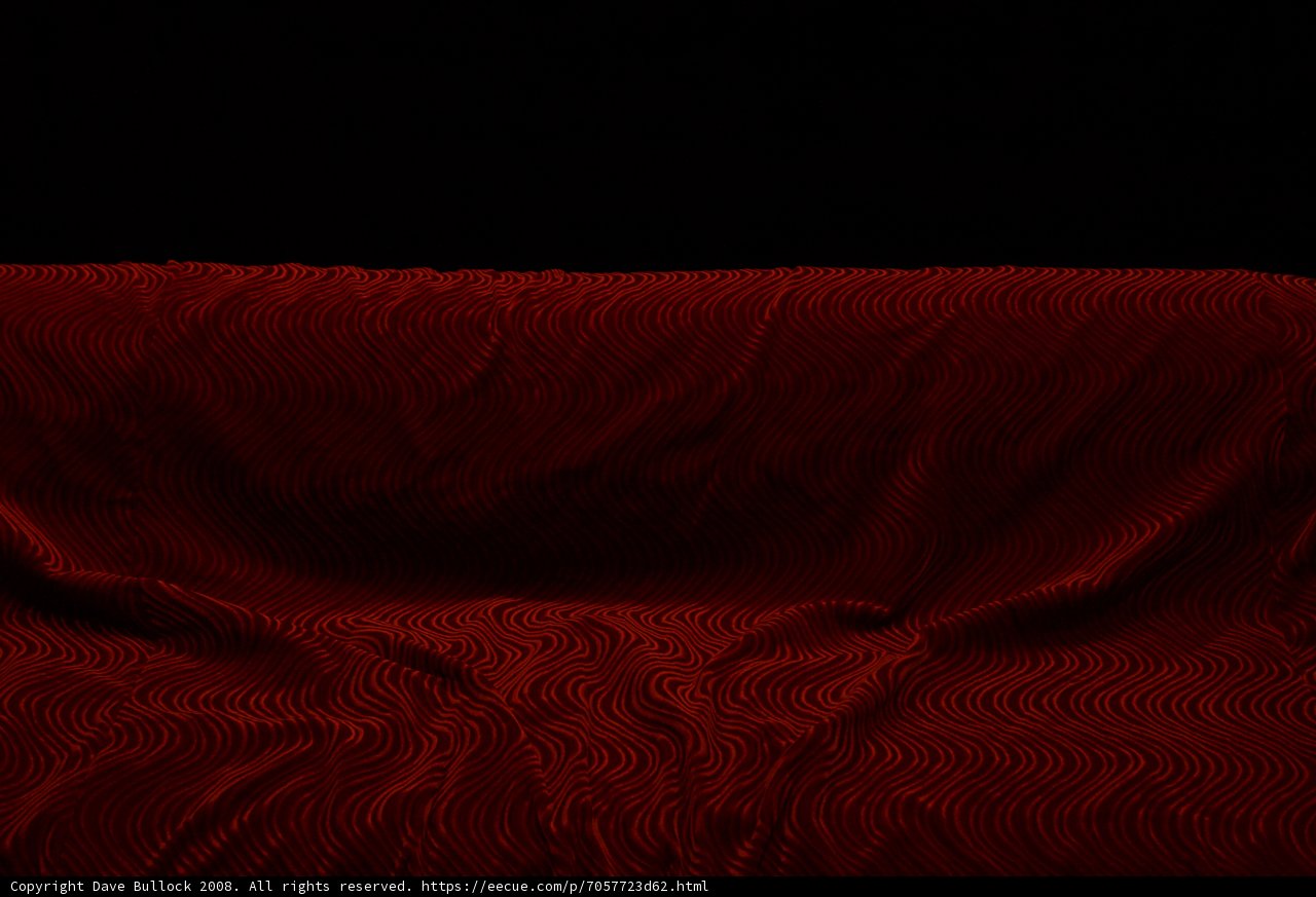 Velvet Maroon Couch in Festive Surroundings