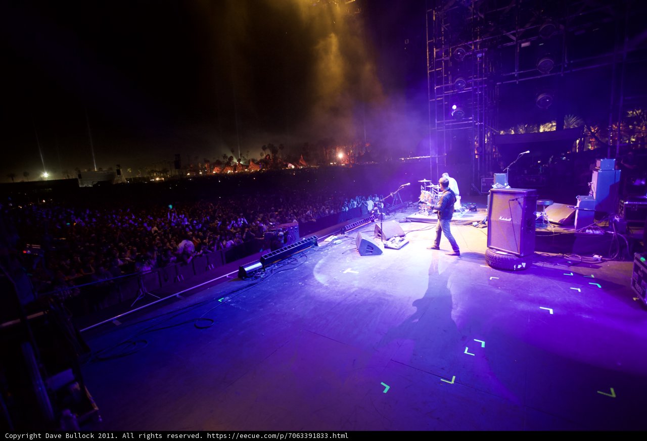 Spotlight on the Rock Concert Crowd