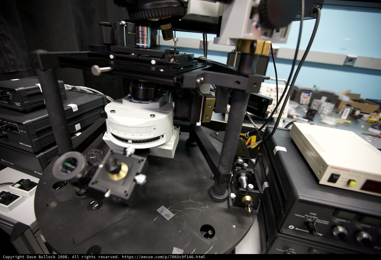 The High-Tech Laboratory Microscope