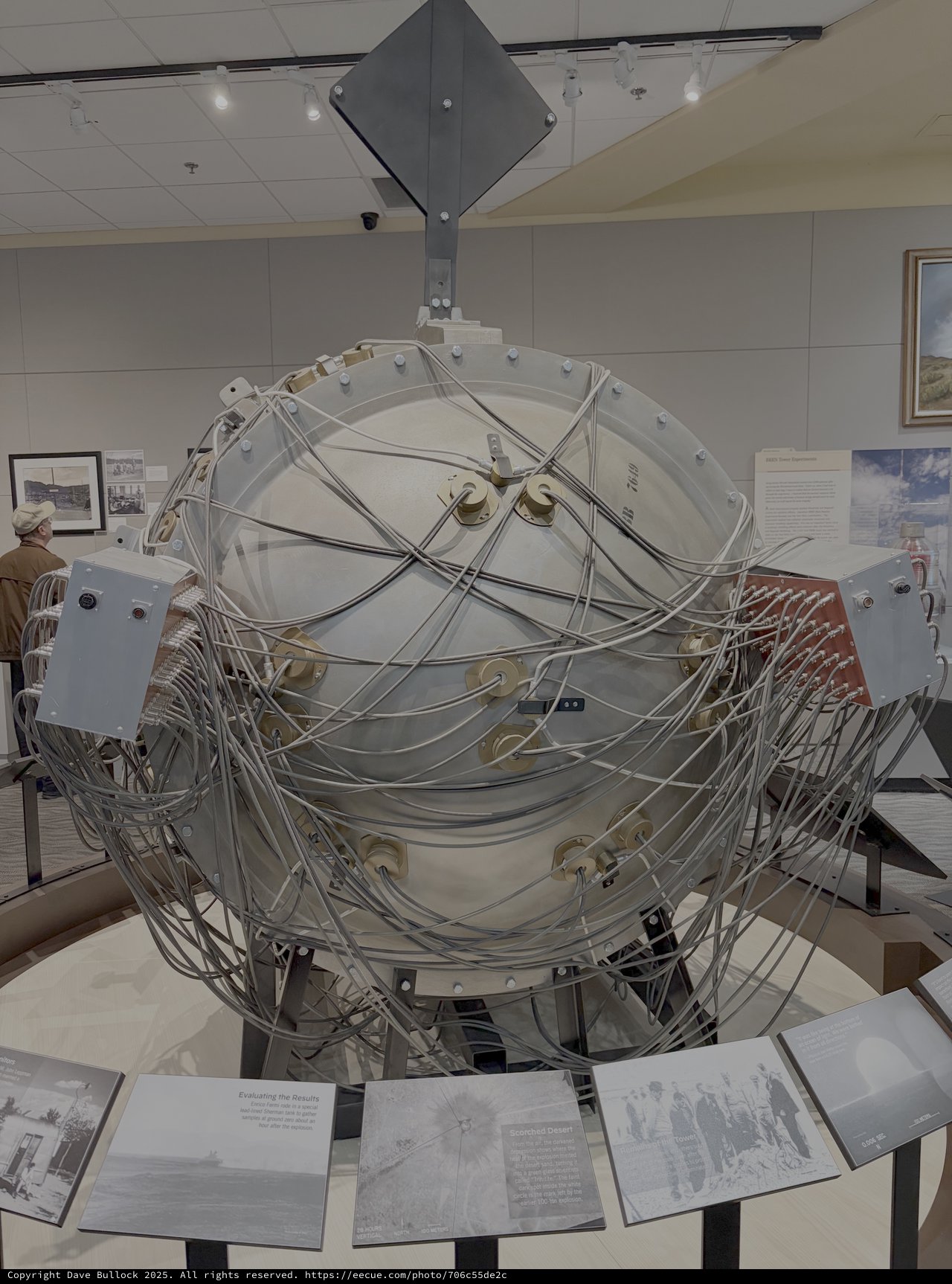 Historic Nuclear Test Equipment Museum Display