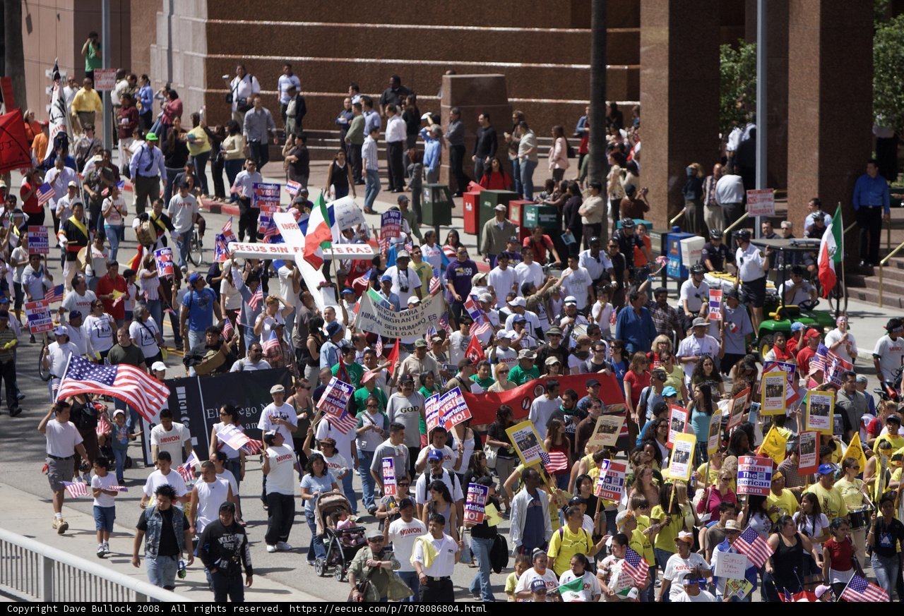 Mayday Rally 2008: A Sea of Protesters