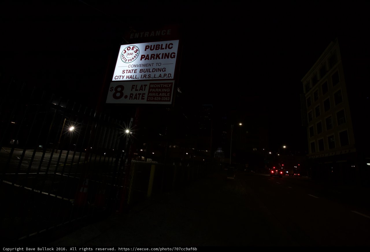 No Parking at Night in the Metropolis