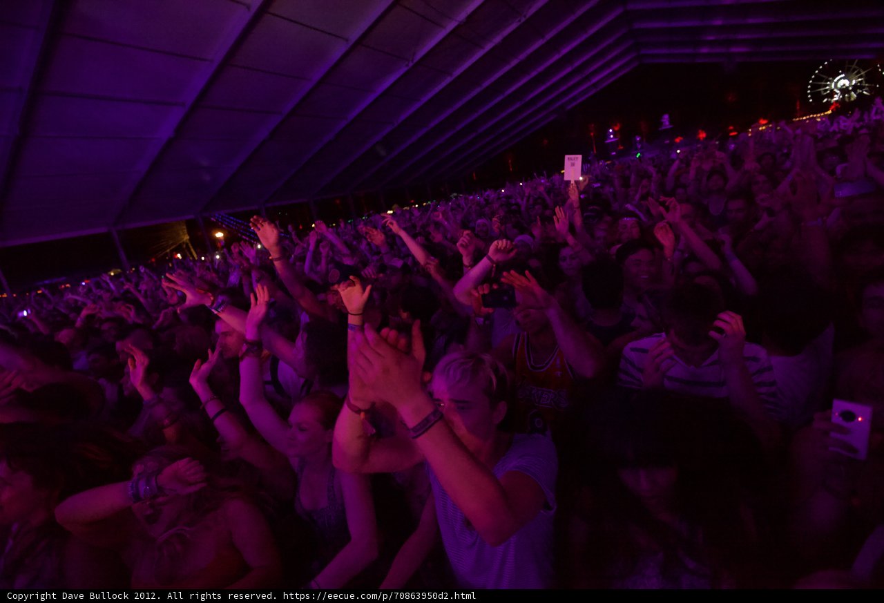 Coachella Crowd Goes Wild