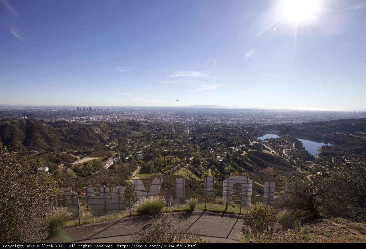 Above the City of Angels