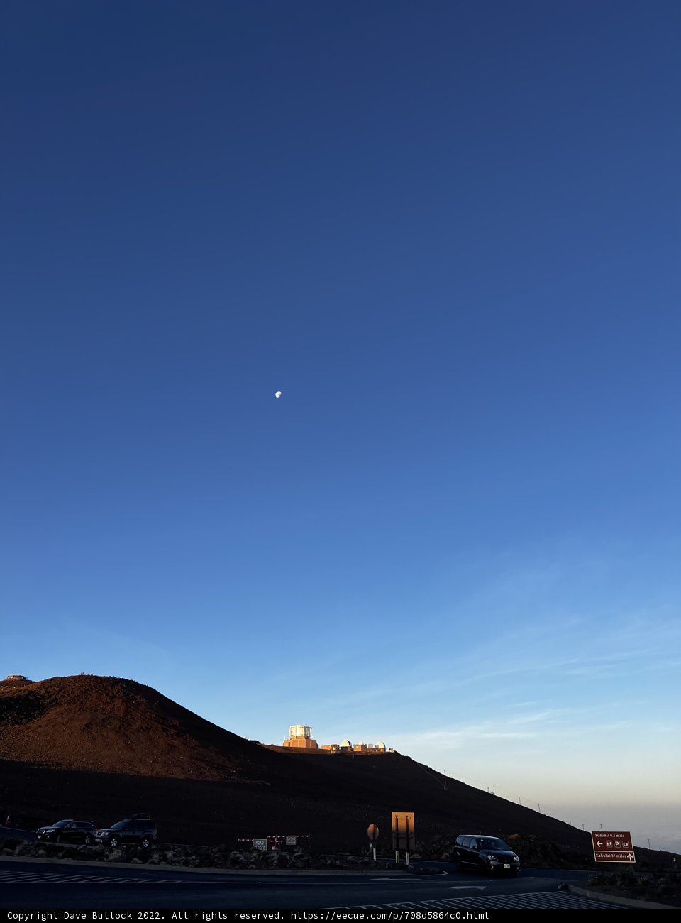 Moonlit Skies Above Haleakalā