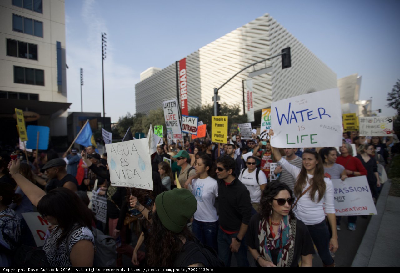 Pre-Coachella Protest Parade