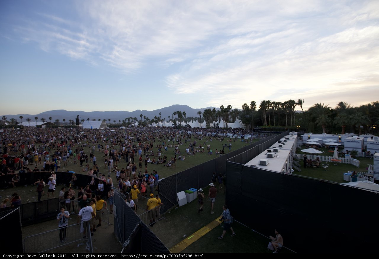 Coachella Concert Crowd