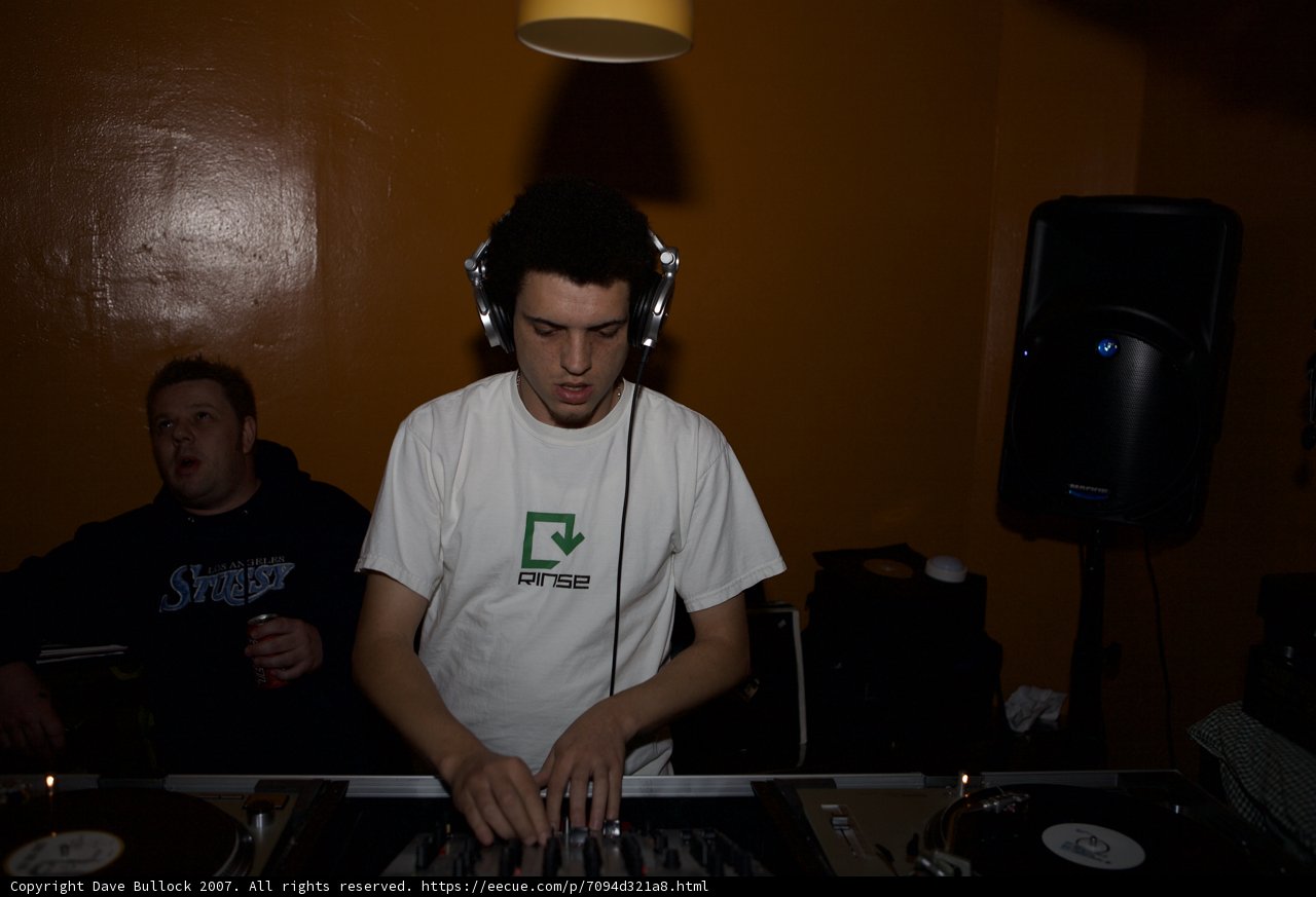 Dubstep DJ in Action
