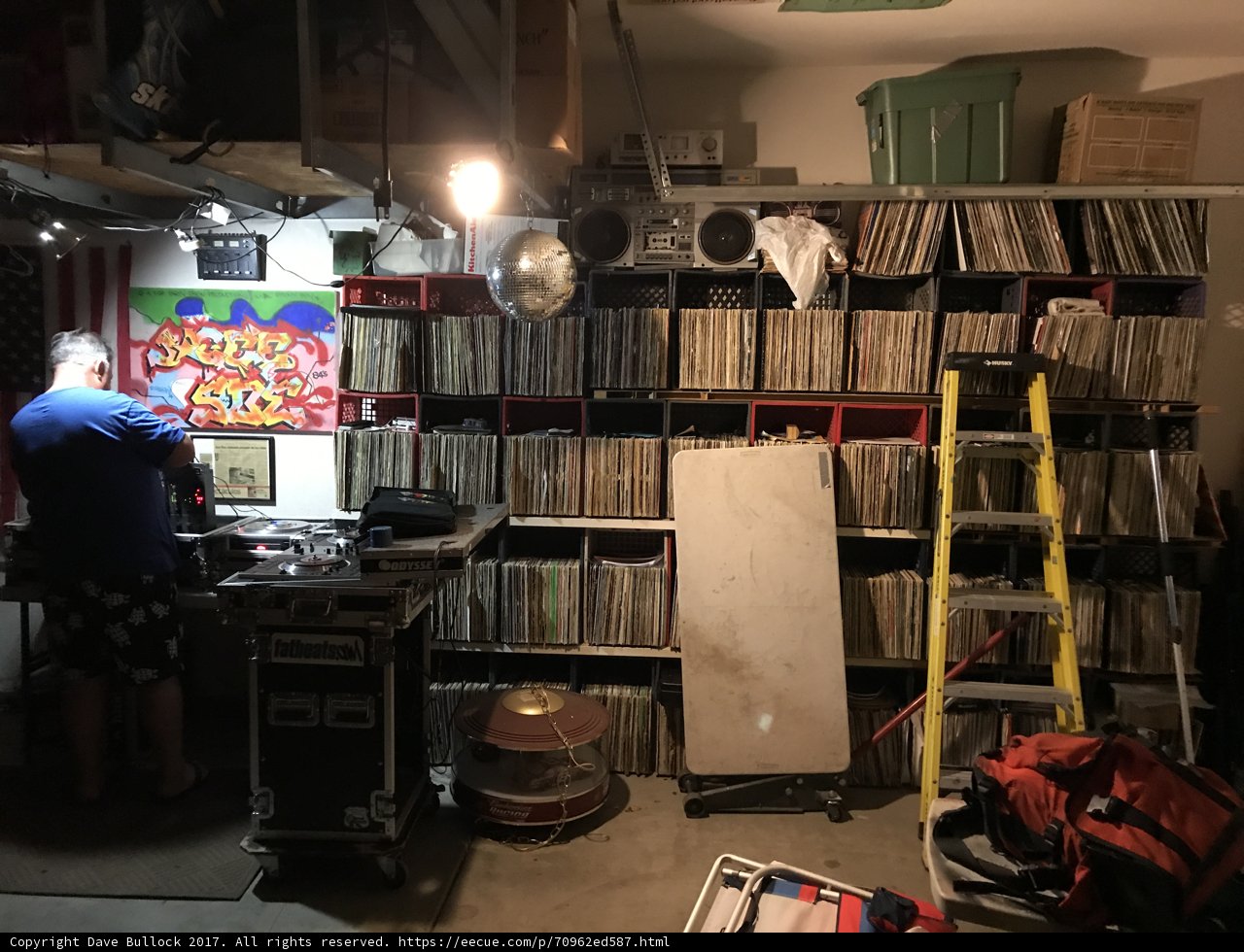 Garage DJ Setup