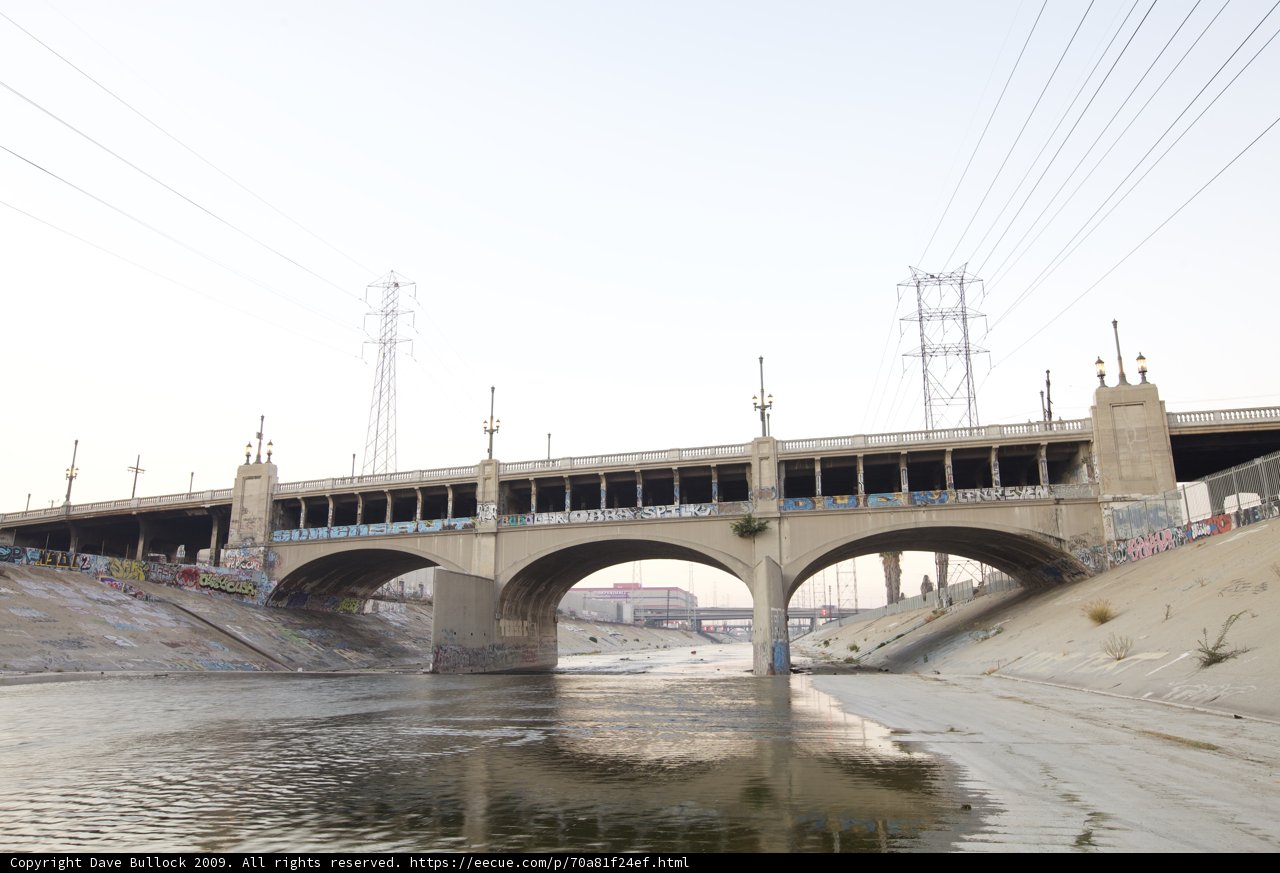 Overpass above the LA River