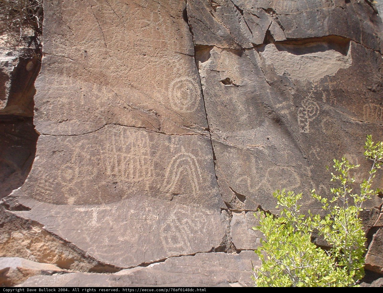 Ancient Art on a Slate Rock