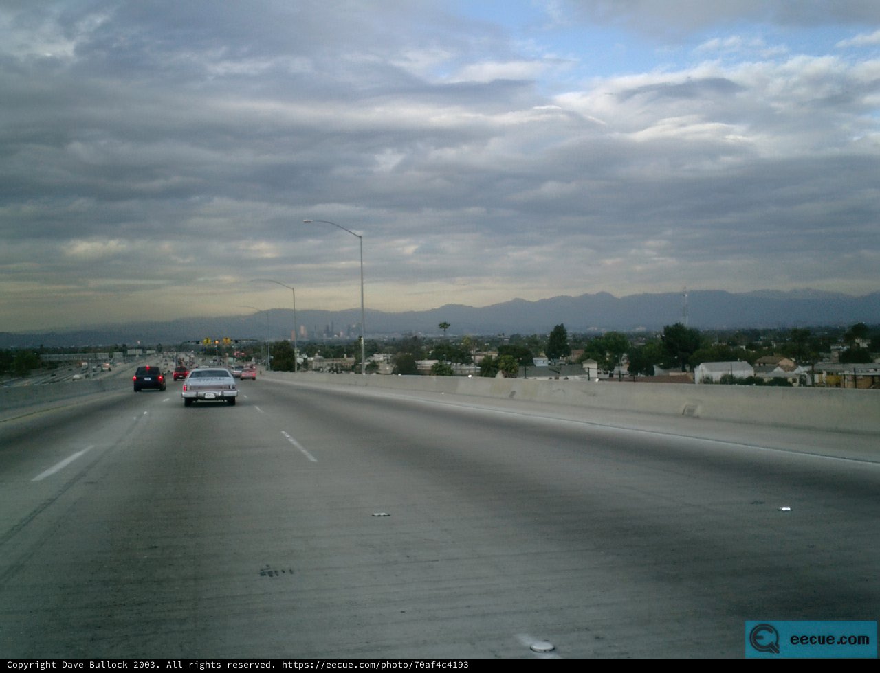 Freeway Overlooking the Hill