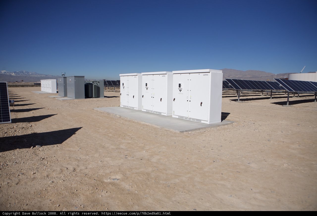 Solar Panels in the Desert