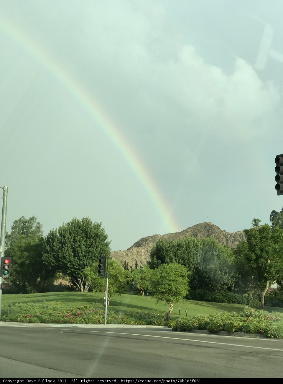 Rainbow Over the Open Road
