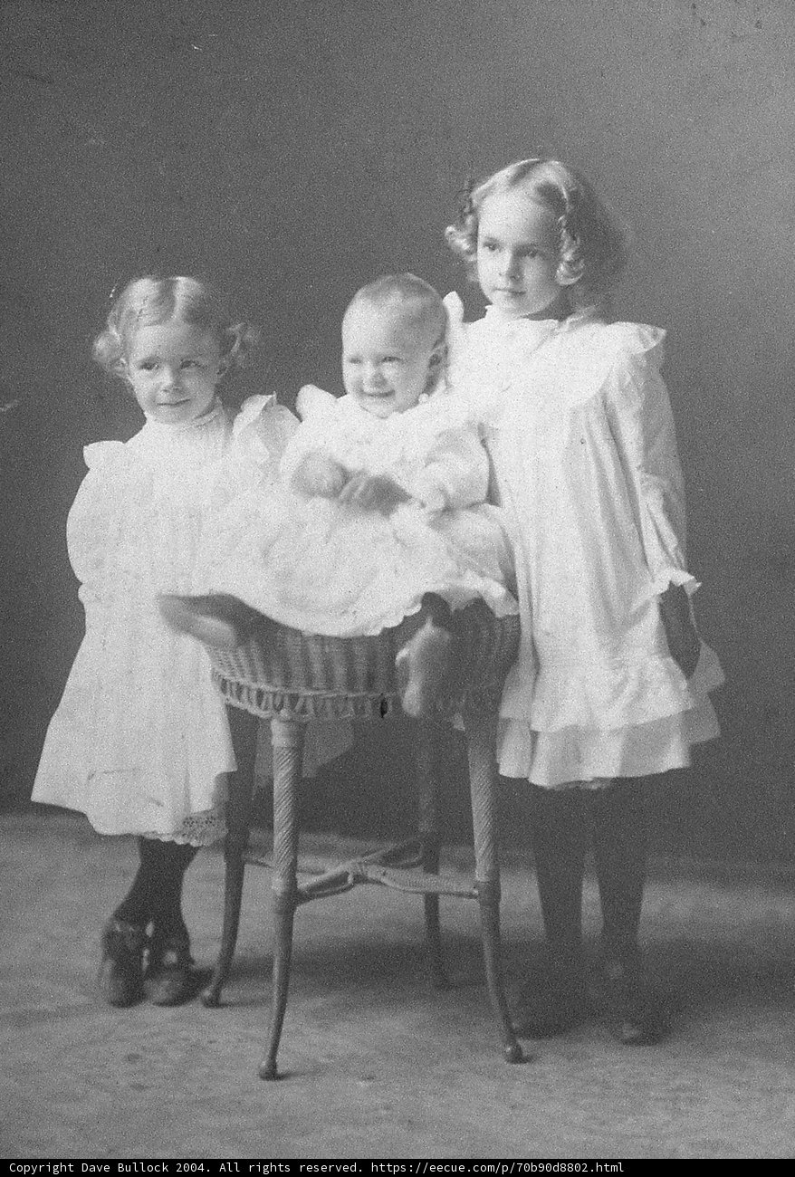 Three Little Ladies and One Sweetheart