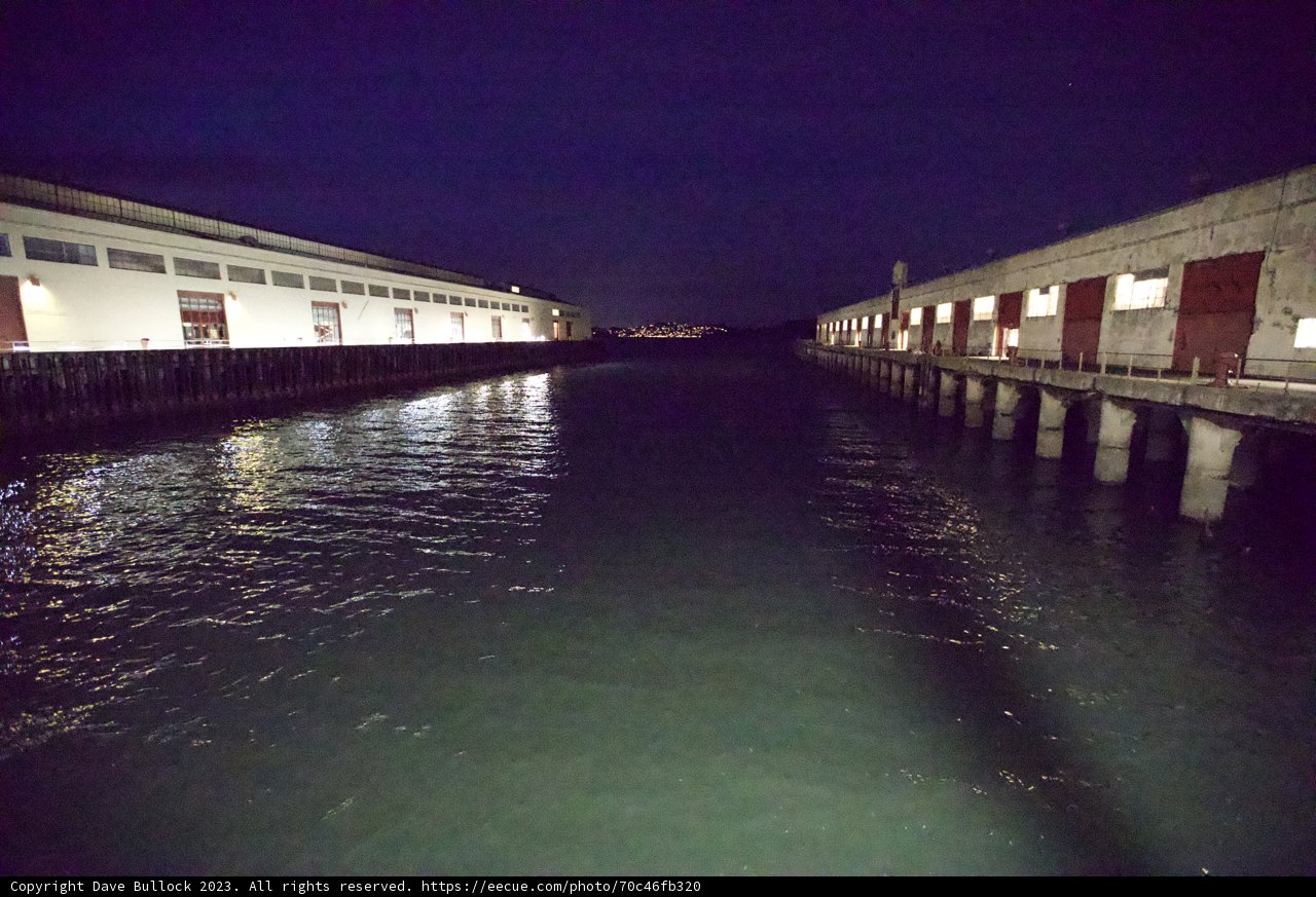 Midnight Serenity: Reflective Waters