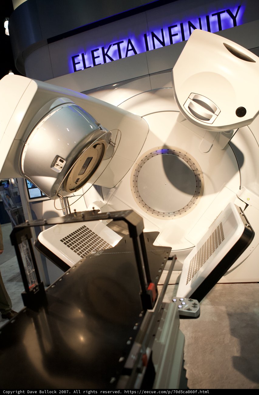 MRI Machine on Display at Hospital