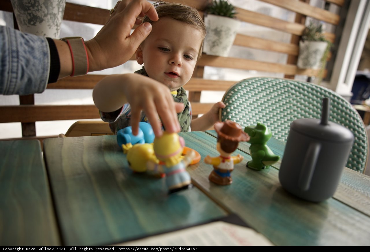 Wesley's Playtime on 5th Birthday