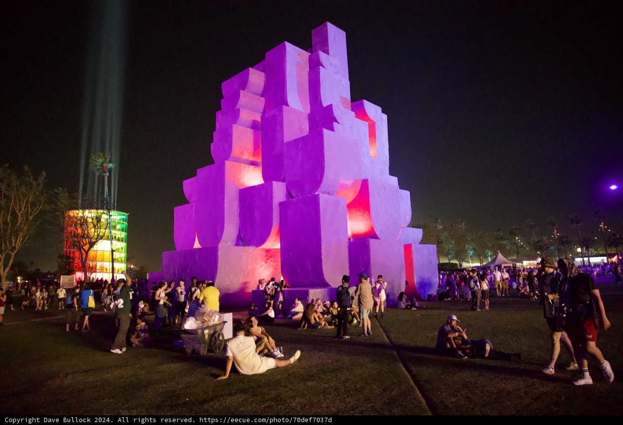 Vibrant Nights at Coachella 2024