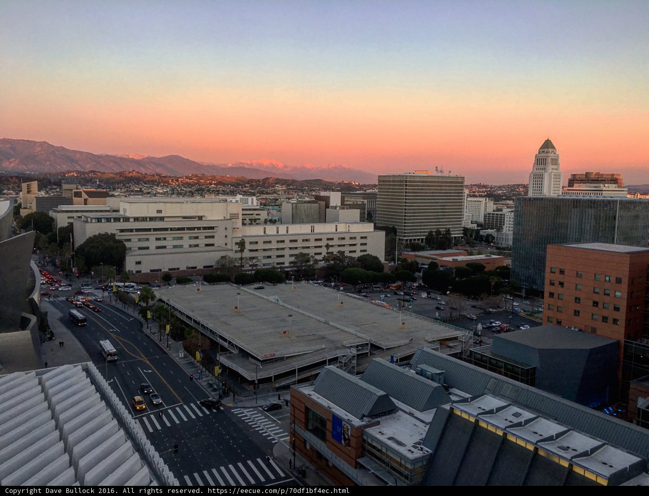 Skyline of a West Coast Metropolis