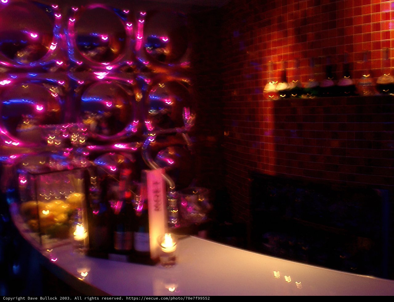 Pink Lighting at Club Evo