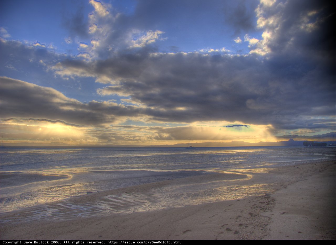Moody Beachscape
