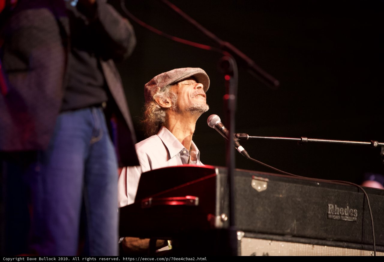Keyboard Soloist on the Cochella Stage