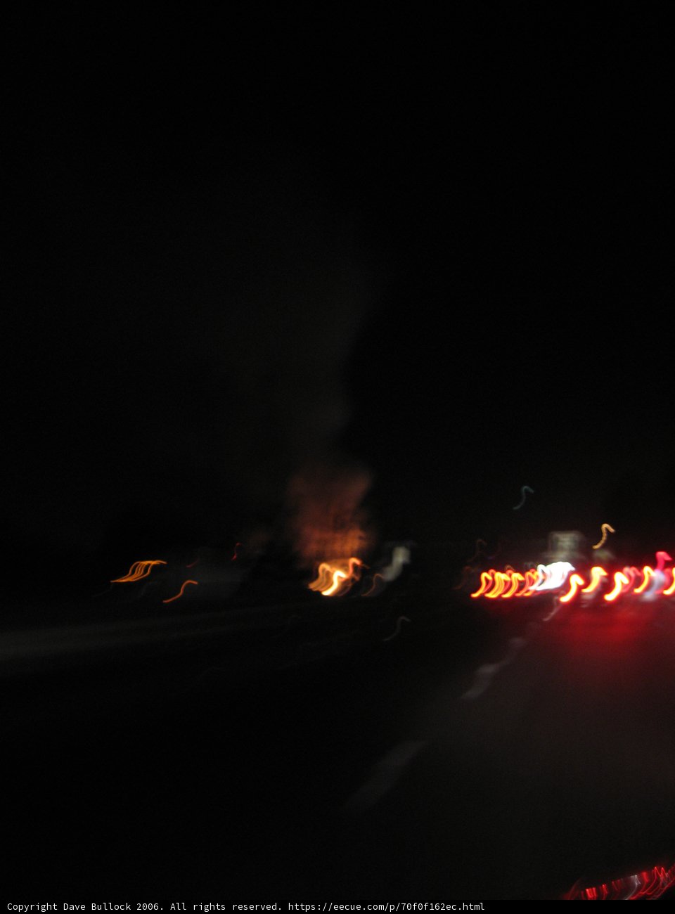 Blazing Through the Night